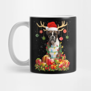 Boxer Christmas Gift t-shirt Dog Lover Christmas Gift Mug